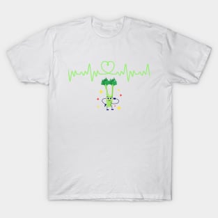 Celery Heartbeat T-Shirt